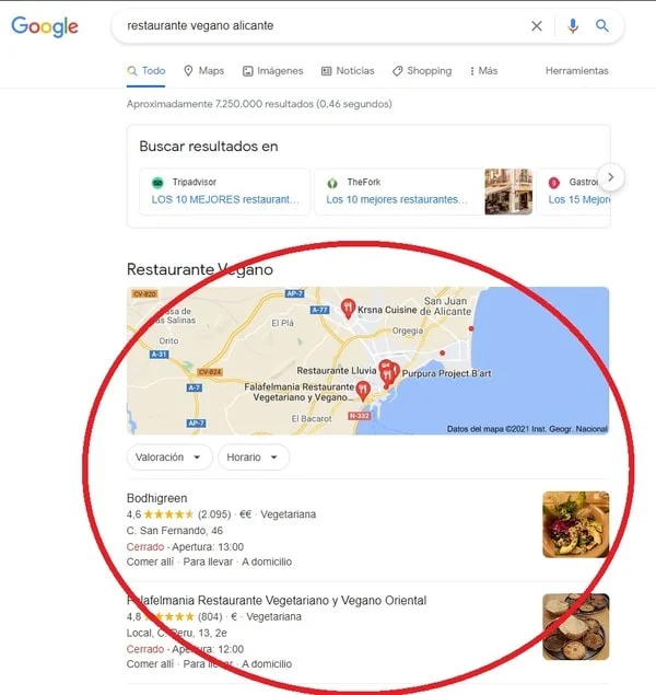 posicionamiento local trucos seo local busqueda google