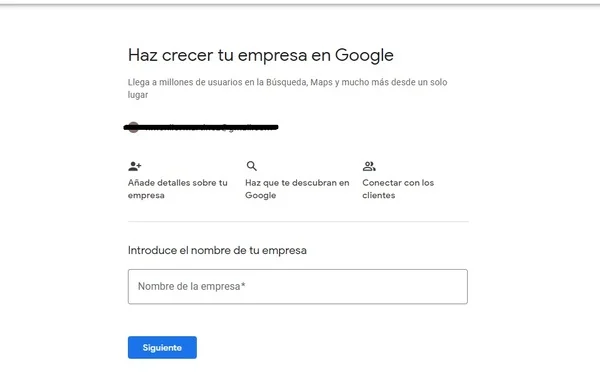 como funciona google my business nombre empresa