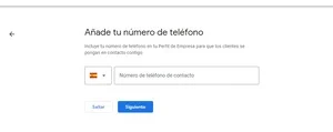 como funciona google my business telefono