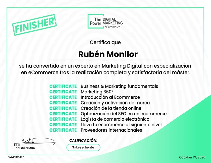 ruben monllor the power mba